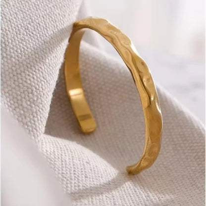 Gracia Hammered Cuff Bracelet