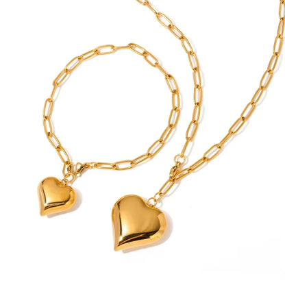 Sweetheart Bracelet - 18k Gold Plated