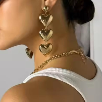 Three-Tiered Heart Drop