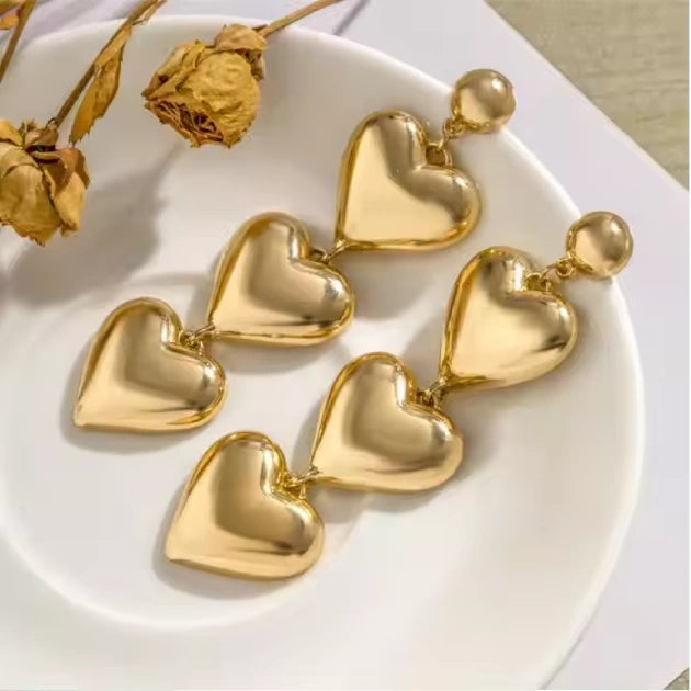 Three-Tiered Heart Drop
