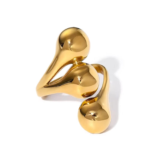 Huggy Ball Statement Ring