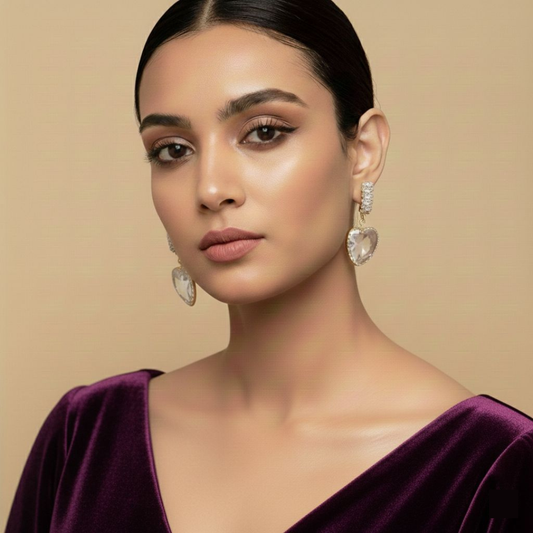 Champagne Amour Heart Drops