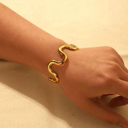 Thalassa Luxe  Cuff Bracelet
