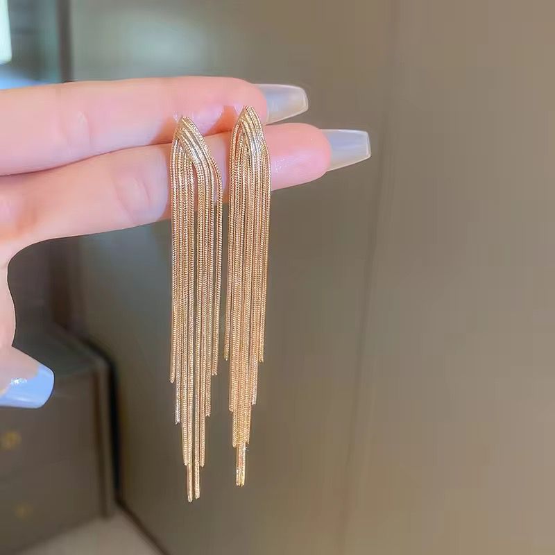 Glimmer Tassel Earrings
