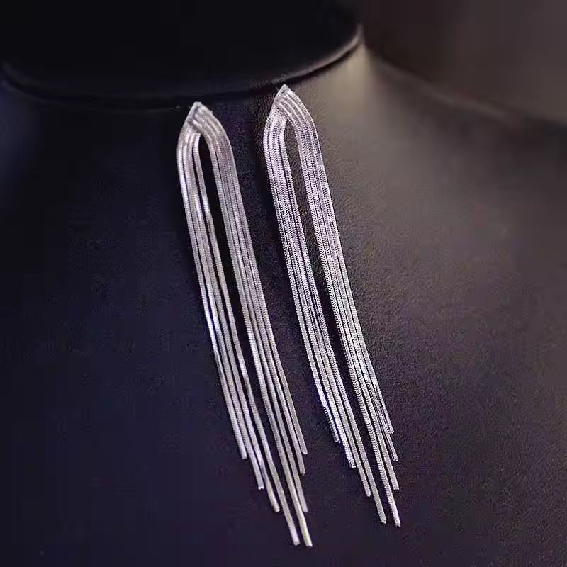Glimmer Tassel Earrings