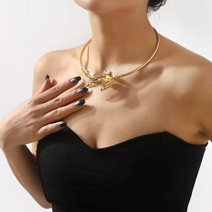 Auric Leaf Necklet