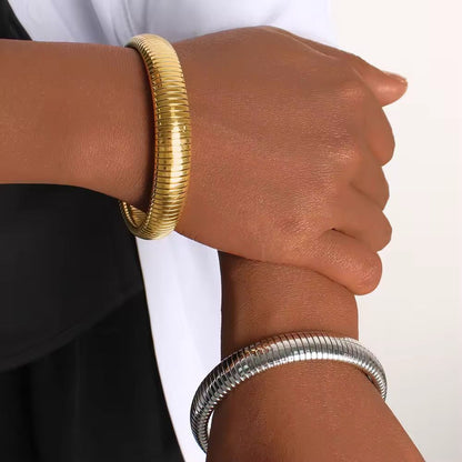 Solaris Stack Bracelets - 18k Gold Plated