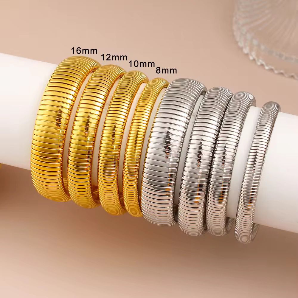Solaris Stack Bracelets - 18k Gold Plated