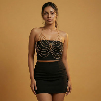 Regina drape harness chain