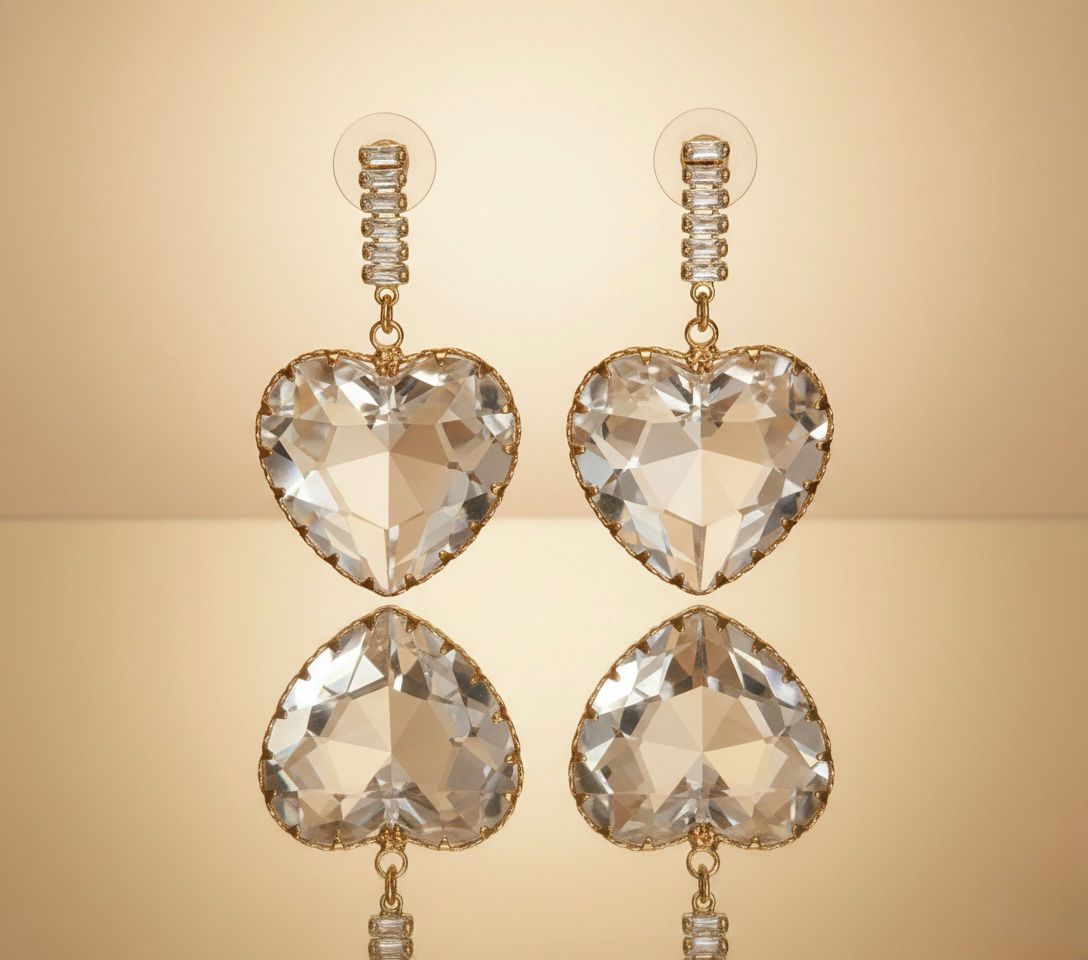 Champagne Amour Heart Drops