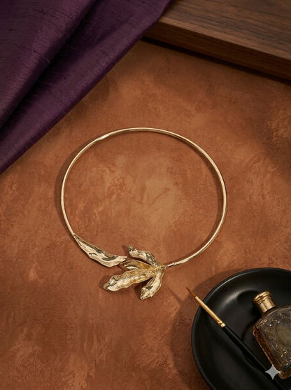 Auric Leaf Necklet