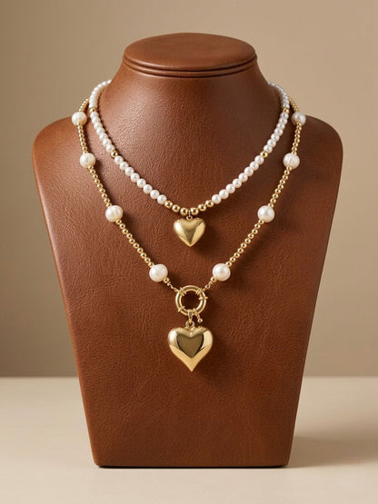 Amour Pearl Trinity necklace - Original Pearls