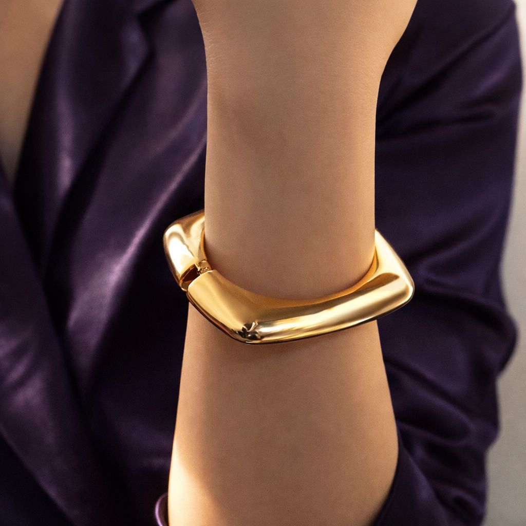 Luxe Square Gold Bracelet