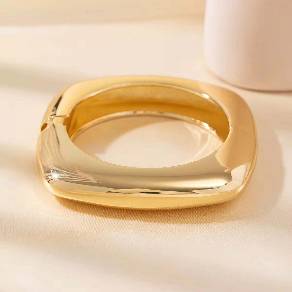 Luxe Square Gold Bracelet