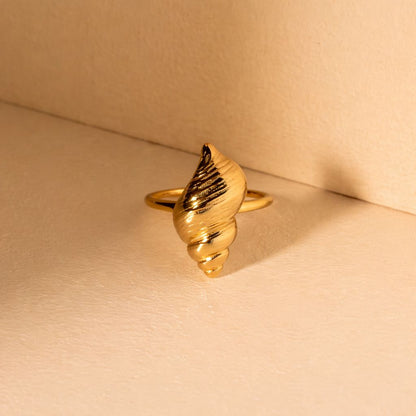 Shankh Statement Ring
