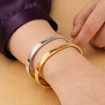 Plain Stacking Bangle Bracelets