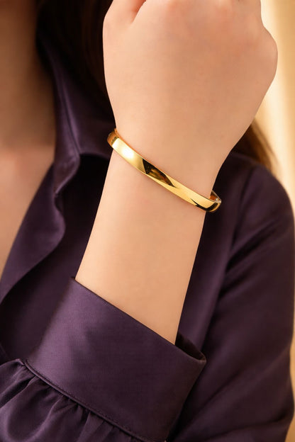 Plain Stacking Bangle Bracelets