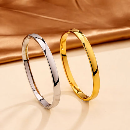 Plain Stacking Bangle Bracelets