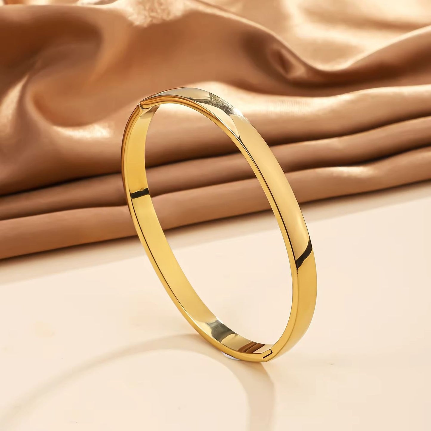 Plain Stacking Bangle Bracelets