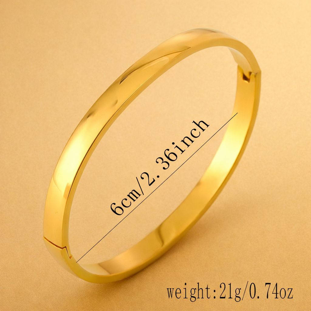 Plain Stacking Bangle Bracelets