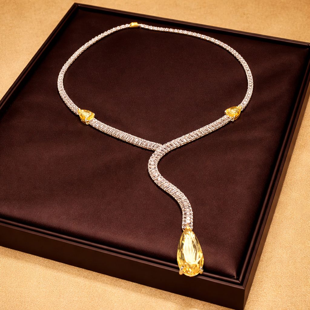 Solara Drop Necklace