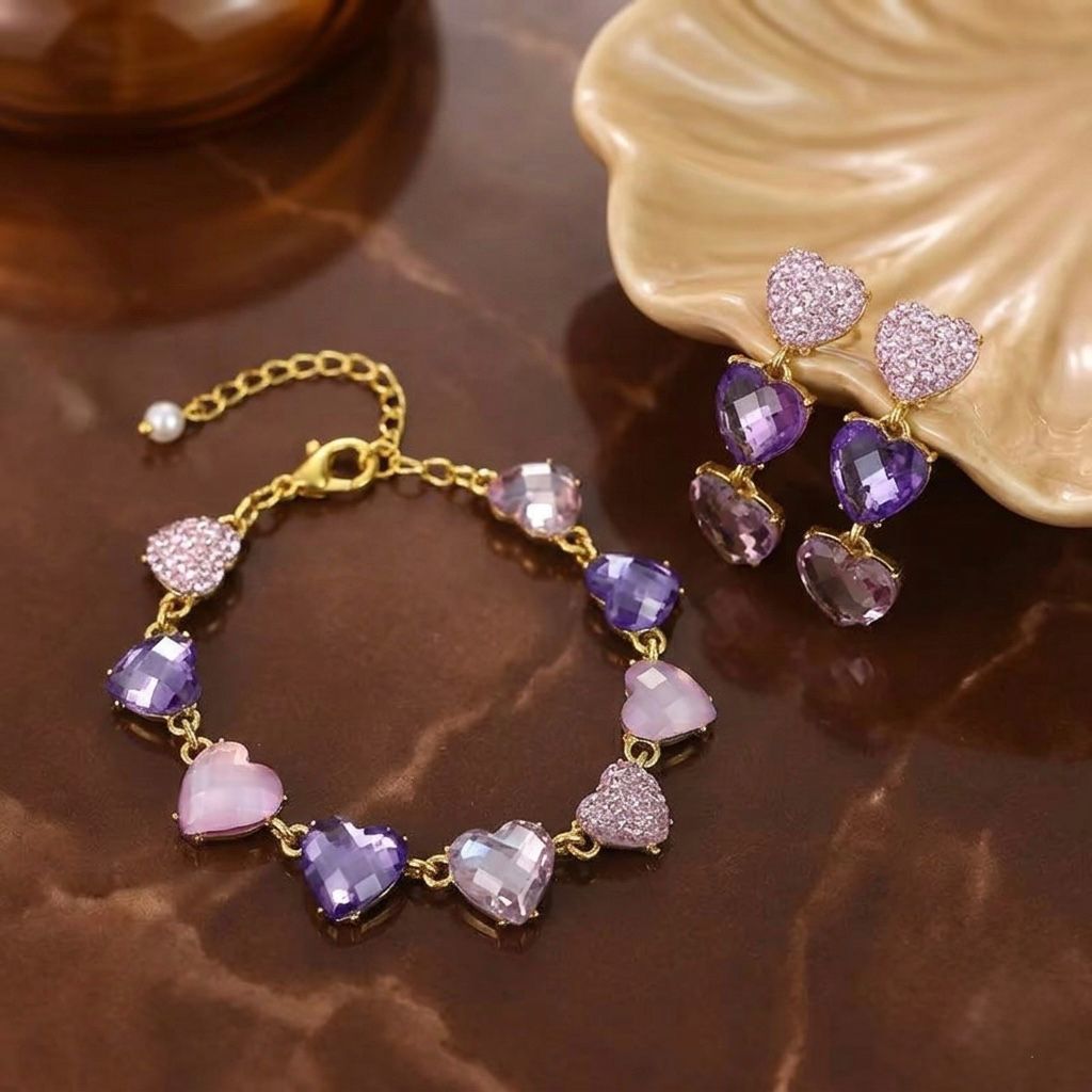 Lilac rose harmony set