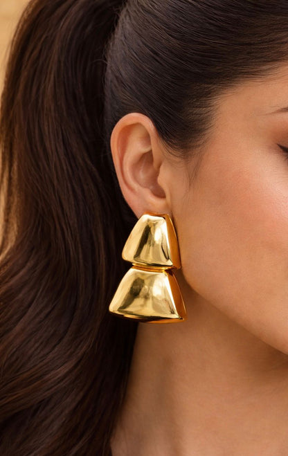Grande Éclat Drop Studs