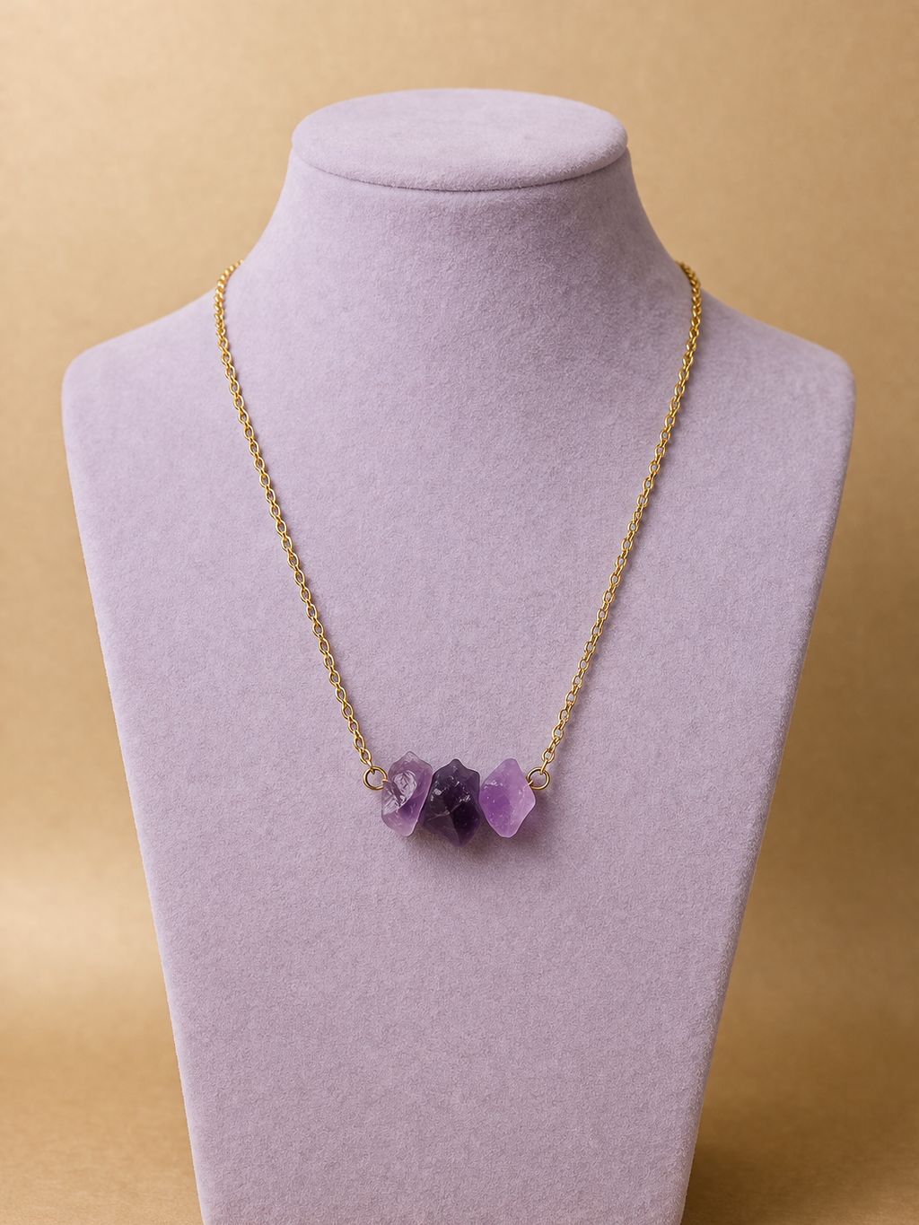 Amethyst Neck Charm