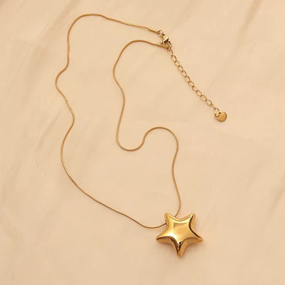Stellar Star Charm and Chain