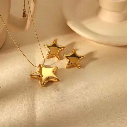 Stellar Star Charm and Chain