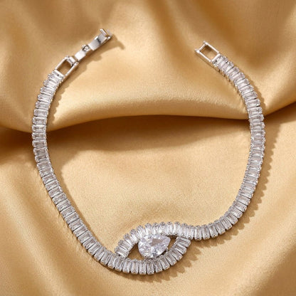 Zircon Evil Eye Bracelet