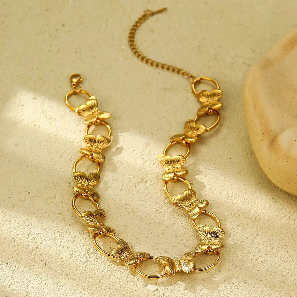 Gold Butterfly Necklace