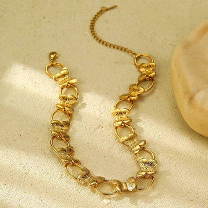 Gold Butterfly Necklace
