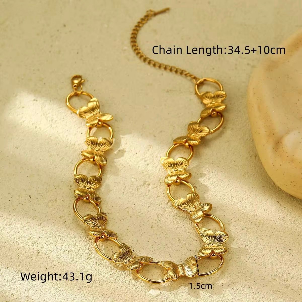 Gold Butterfly Necklace