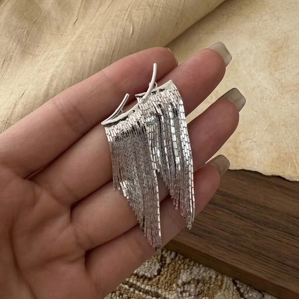 925 Sterling Silver Trendy Tassels