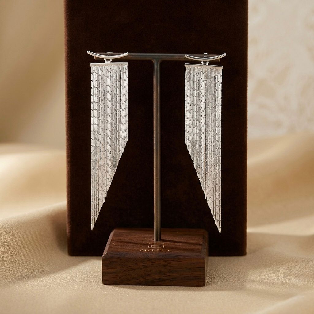 925 Sterling Silver Trendy Tassels