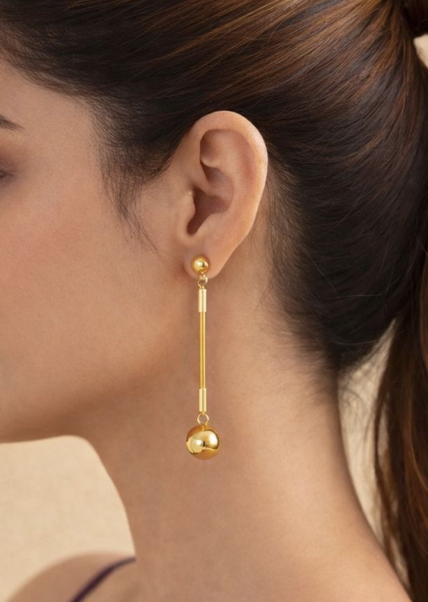 Solid Golden Glow Droplets