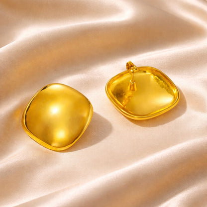 Luxe Square Studs