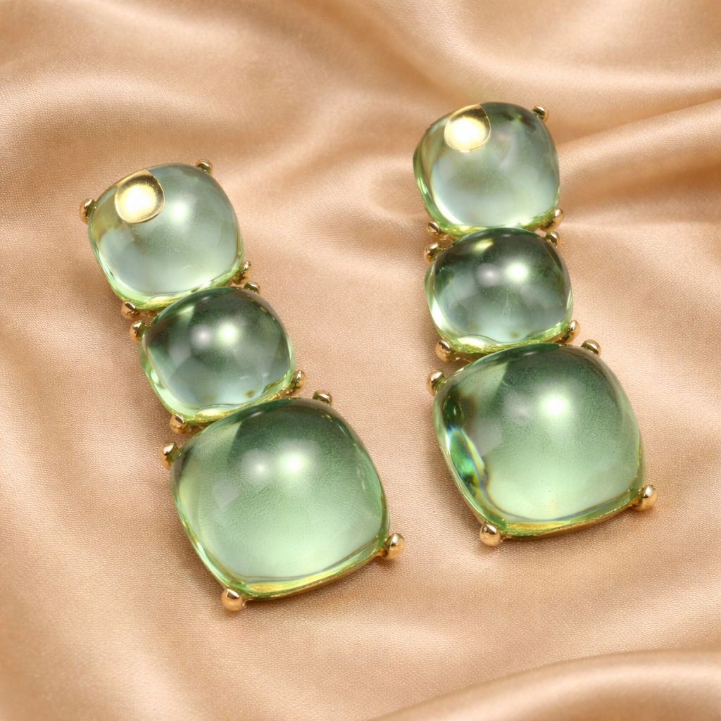 Colorful Trio Square Drops