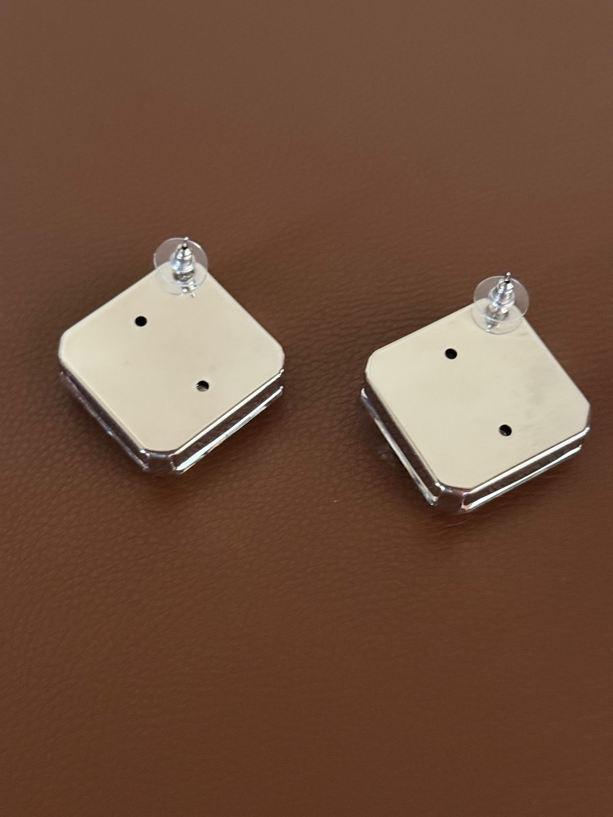 Monarch Crystal Duo Statement Studs