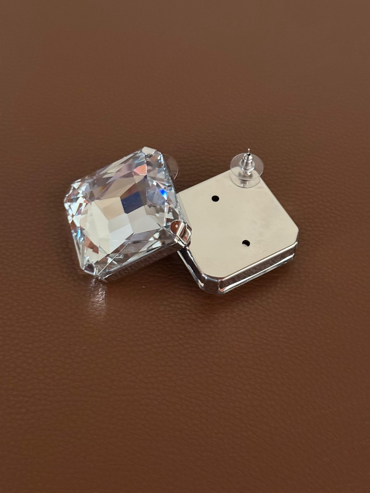 Monarch Crystal Duo Statement Studs