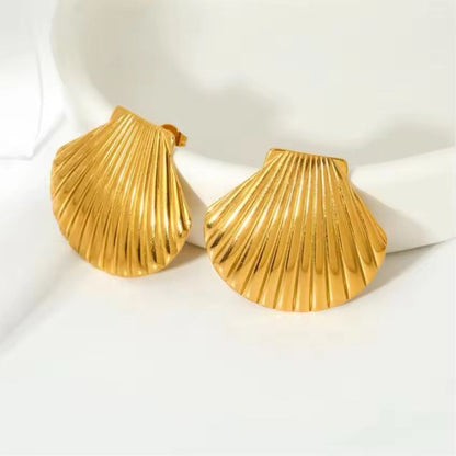 Statement Shell Studs