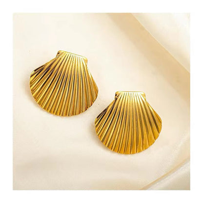 Statement Shell Studs