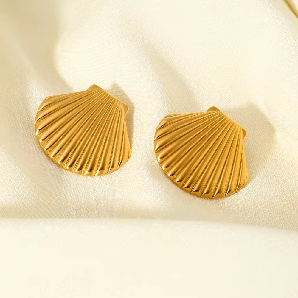 Statement Shell Studs
