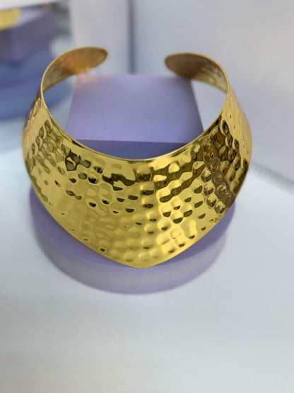 Regina Brass Torque