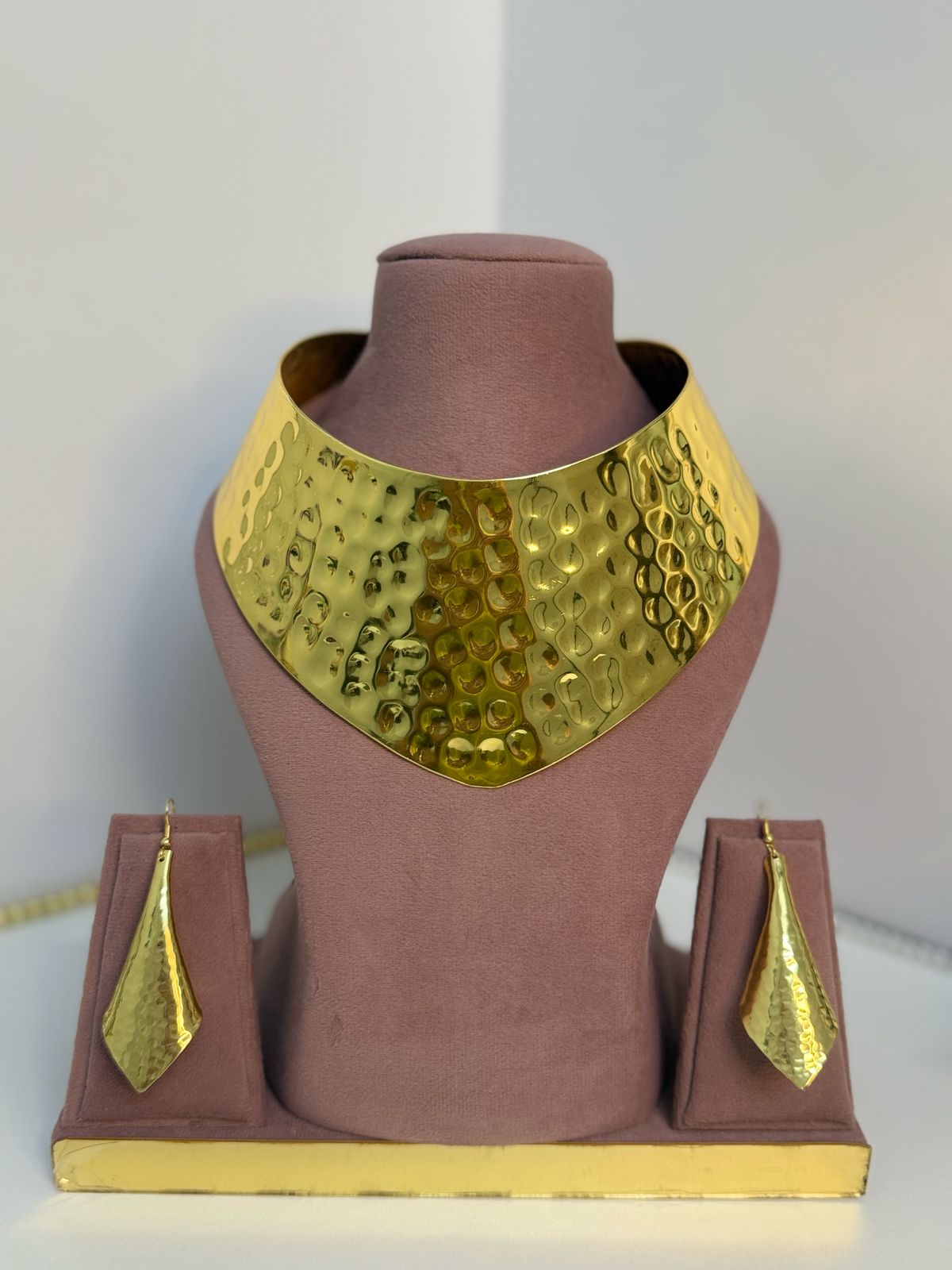 Regina Brass Torque