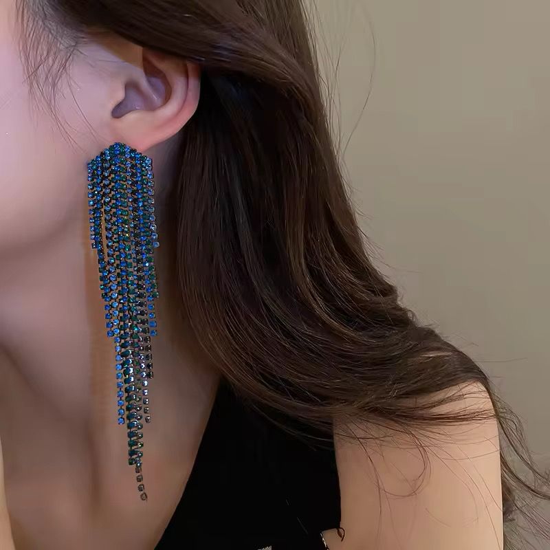Blue Rhinestone Dusters