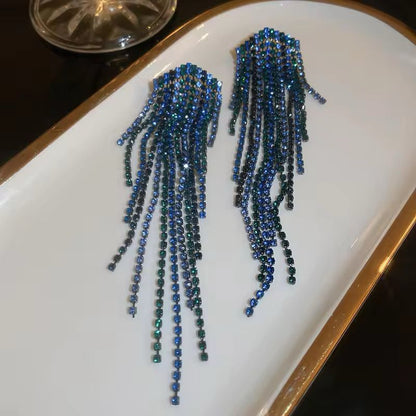 Blue Rhinestone Dusters