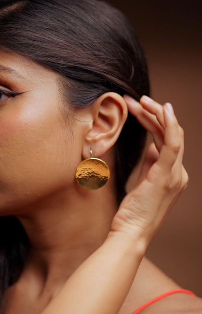 Solstice Disc Earrings – For you to shine like the sun