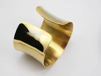 Zolara Glossy Trendy Cuff Bracelet